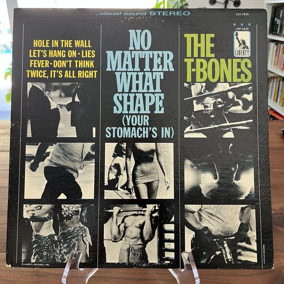 The T-Bones No Matter What Shape (Your Stomach's In) LP 1966 Liberty LST 7439 - Picture 2 of 10
